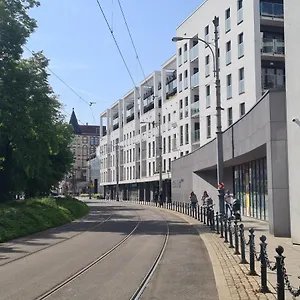 Apartament Mostowa 23 Hugo Apartment, Self Check-in 24h, Free Parking, Air-conditioning, Poznań